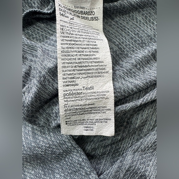 Under Armour Performance Polo | Heather Grey Athletic Golf Shirt XL - Picture 9 of 9